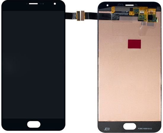 Модуль (тачскрин и дисплей) Meizu Pro 5 черный OLED, MSS12053 фото 1 