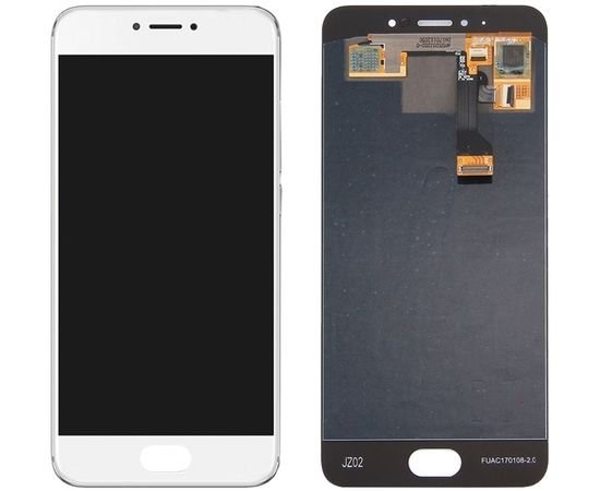 Модуль (тачскрин и дисплей) Meizu Pro 6 / Pro 6s белый ORIGINAL OLED, MSS12057 фото 1 