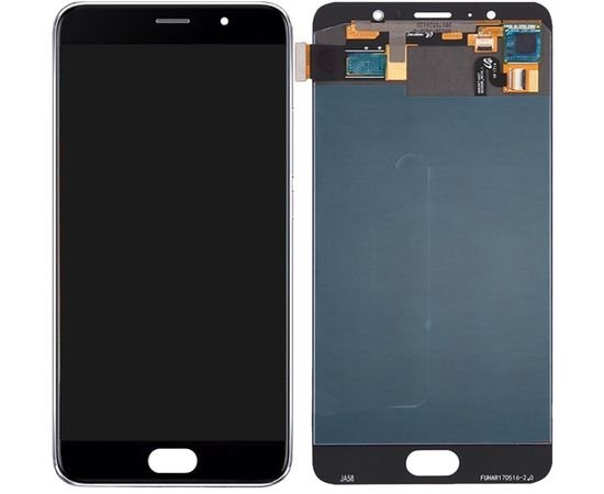 Модуль (тачскрин и дисплей) Meizu Pro 6 Plus черный ORIGINAL OLED, MSS12055 фото 2 