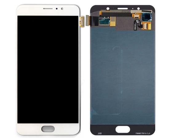 Модуль (тачскрин и дисплей) Meizu Pro 6 Plus белый ORIGINAL OLED, MSS12054 фото 1 