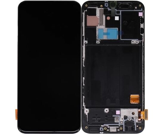 Модуль (сенсор и дисплей) Samsung A40 2019 / A405 черный с рамкой Change glass, MSS08333 фото 1 