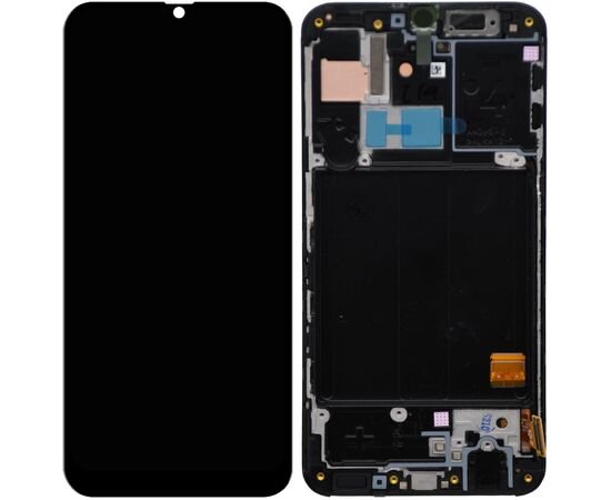 Модуль (сенсор и дисплей) Samsung A40 2019 / A405 черный с рамкой Original, MSS08334 фото 1 