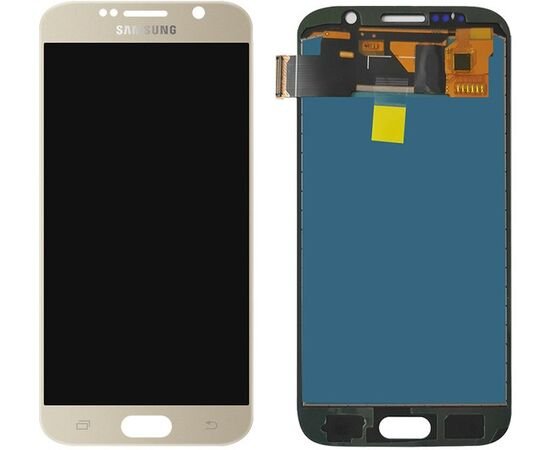 Модуль (сенсор и дисплей) Samsung Galaxy S6 G920 золотой TFT (яркость регулируется), MSS08294 фото 1 