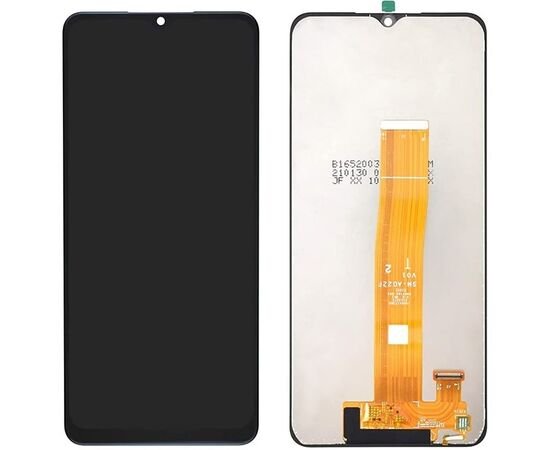 Модуль (сенсор и дисплей) Samsung A02 2021 / A022 / A12 / A125 черный PLS, MSS08323 фото 2 