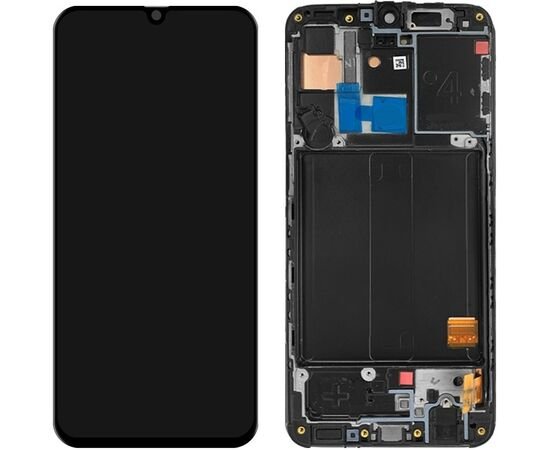 Модуль (сенсор и дисплей) Samsung A40 2019 / A405 черный с рамкой Original, MSS08334 фото 2 