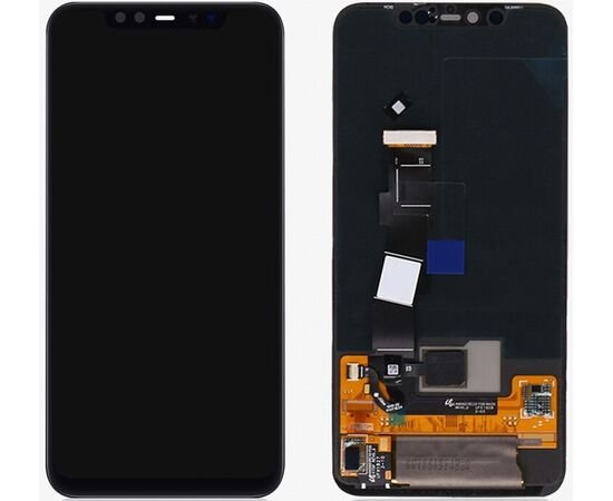 Модуль (сенсор и дисплей) Xiaomi Mi8 Pro / Mi 8 Explorer Edition / M1807E8A черный OLED, MSS10166 фото 2 