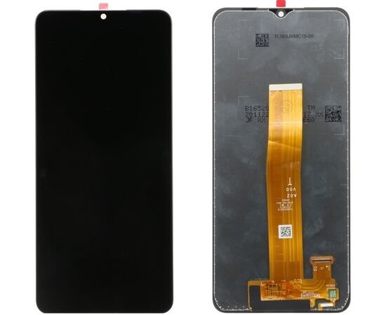 Модуль (сенсор и дисплей) Samsung A02 2021 / A022 / A12 / A125 черный PLS, MSS08323 фото 3 