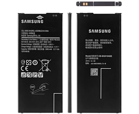 Батарея аккумулятор EB-BG610ABE для Samsung J6+ / J4+ / J7 Prime / G610, BS08147 фото 2 