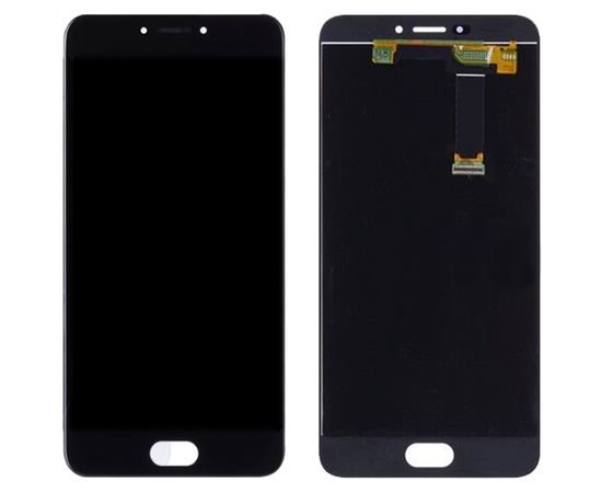 Модуль (тачскрин и дисплей) Meizu MX6 черный, MSS12050 фото 2 