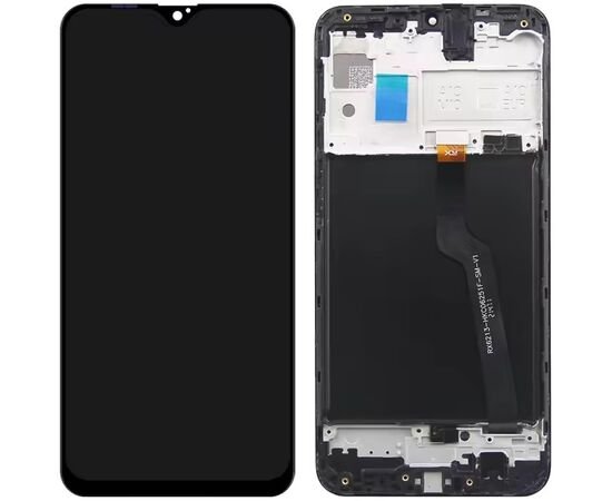 Модуль (экран) Samsung A10 2019 / A105 / M10 черный с рамкой PLS, MSS08299F фото 1 