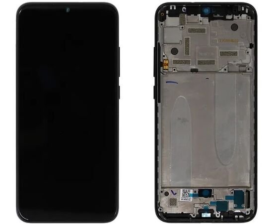Модуль (экран) Xiaomi Mi A3 / CC9e / M1906F9SH / M1906F9SI черный OLED с рамкой, MSS10159F фото 3 